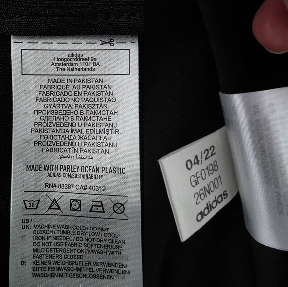 ADIDAS Set Men's Black Track Suit/ Medium/ NWOT - Picture 9 of 17